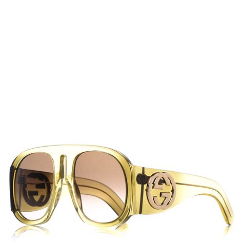 gucci overzi sunglasses